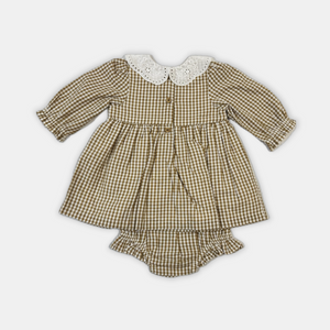 organic cotton newborn dress sustainable fashion 