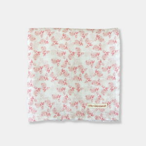 Rose Printed Muslin Swaddle- Large