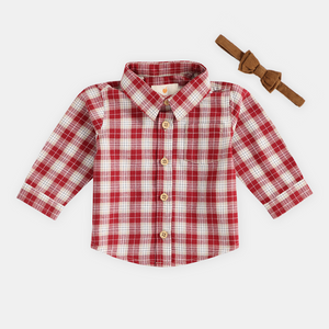 Scarlet Check Shirt